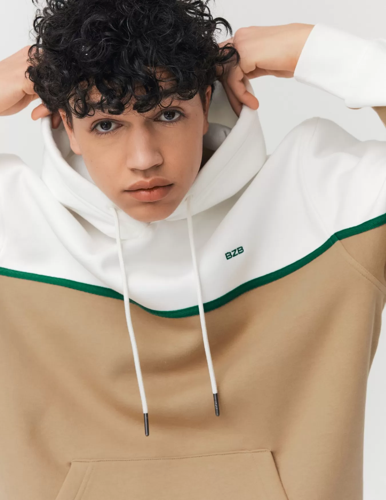 Sweat Colorblock Avec Bande Contrastée^BZB Fashion