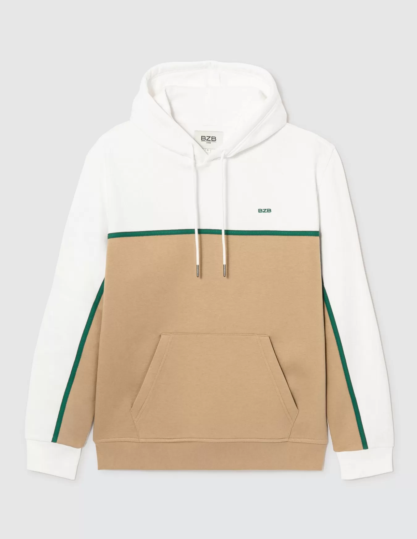 Sweat Colorblock Avec Bande Contrastée^BZB Fashion