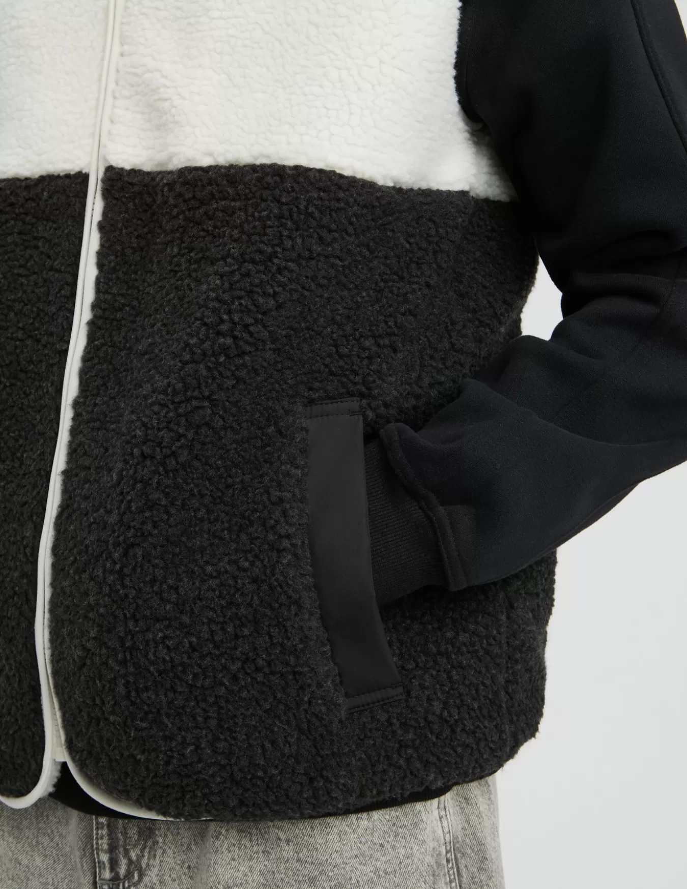 Veste Sans Manches Sherpa Colorblock^BZB Outlet