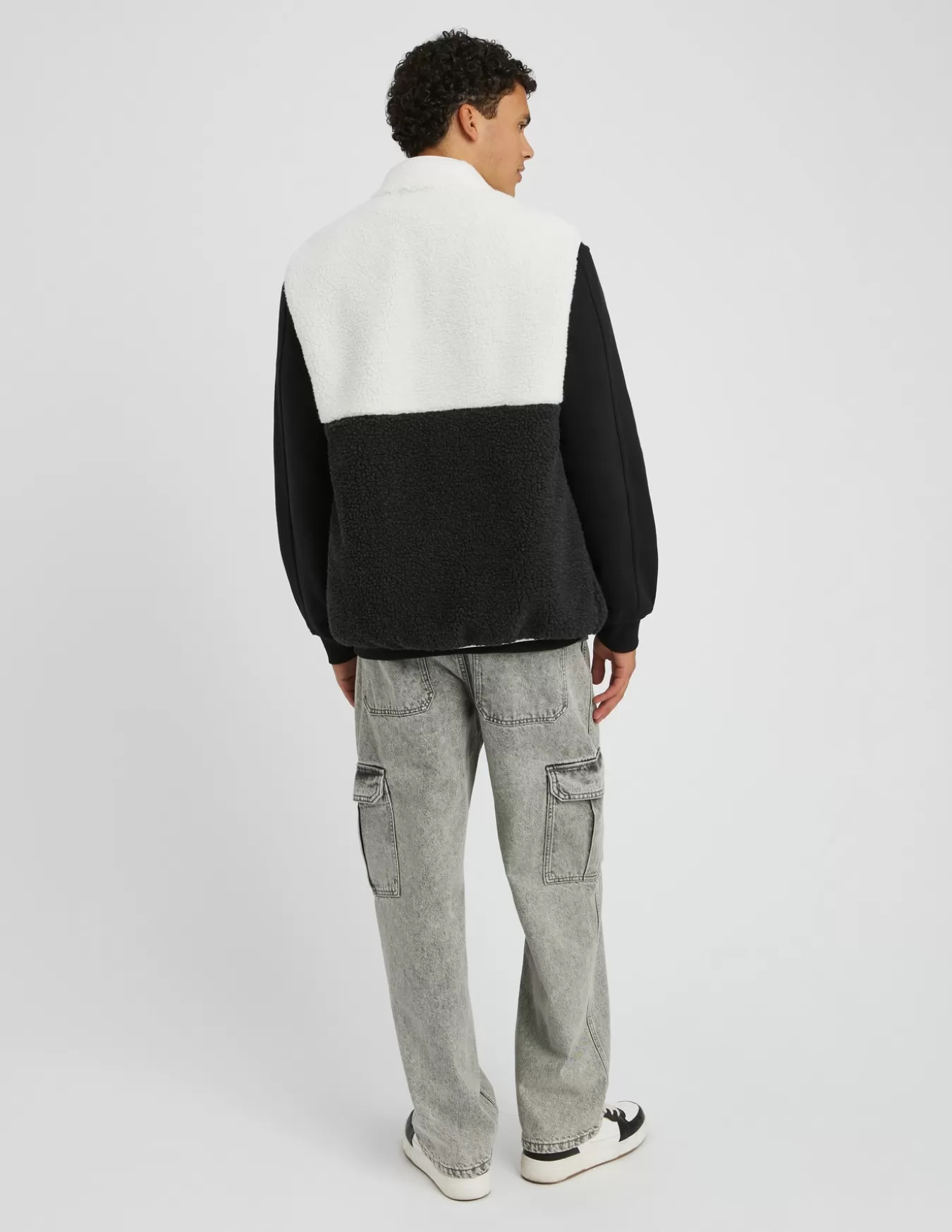 Veste Sans Manches Sherpa Colorblock^BZB Outlet