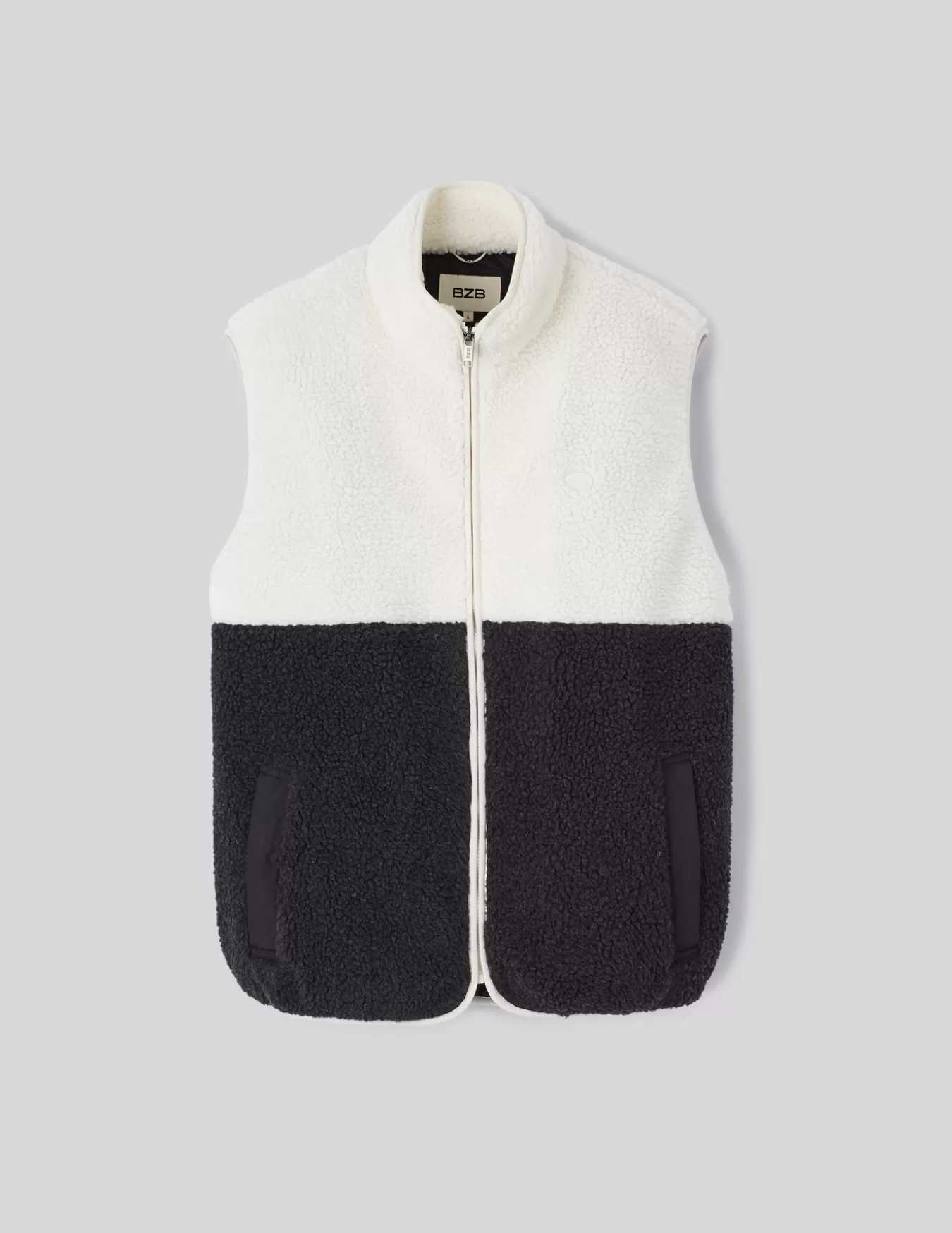 Veste Sans Manches Sherpa Colorblock^BZB Outlet